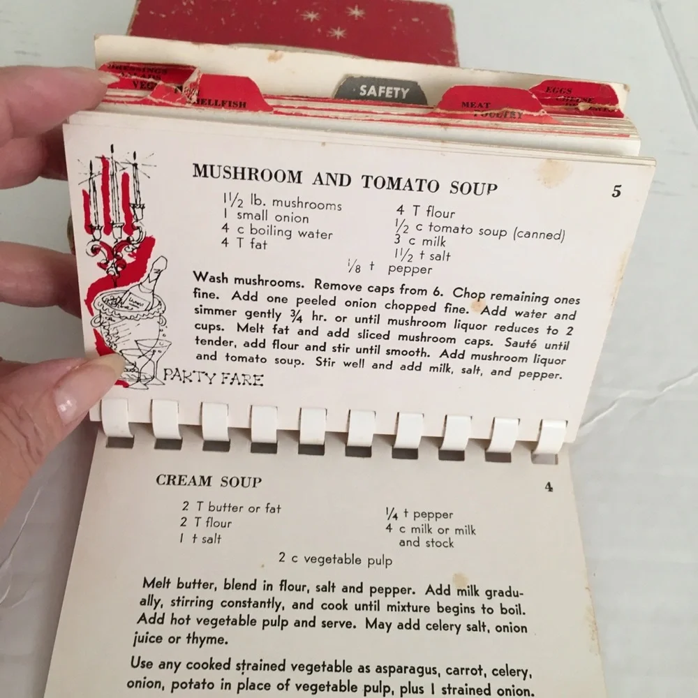 Vintage kitchen tools, with vintage cook book All 3